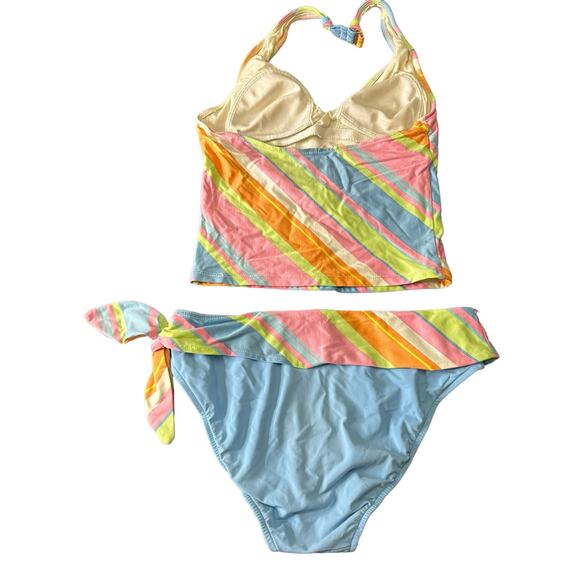 Lauren Ralph Lauren Tankini Swim Suit Bikini Womens 6* - Picture 1 of 8